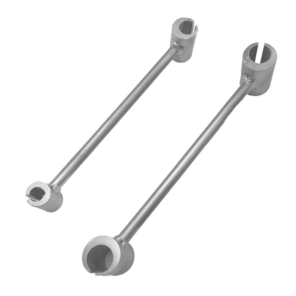 2Pcs Hinge Gap Adjusting Wrench Door Repair Adjustment Spanner Dual Headed Adjustable Hand Tool 14‑25mm