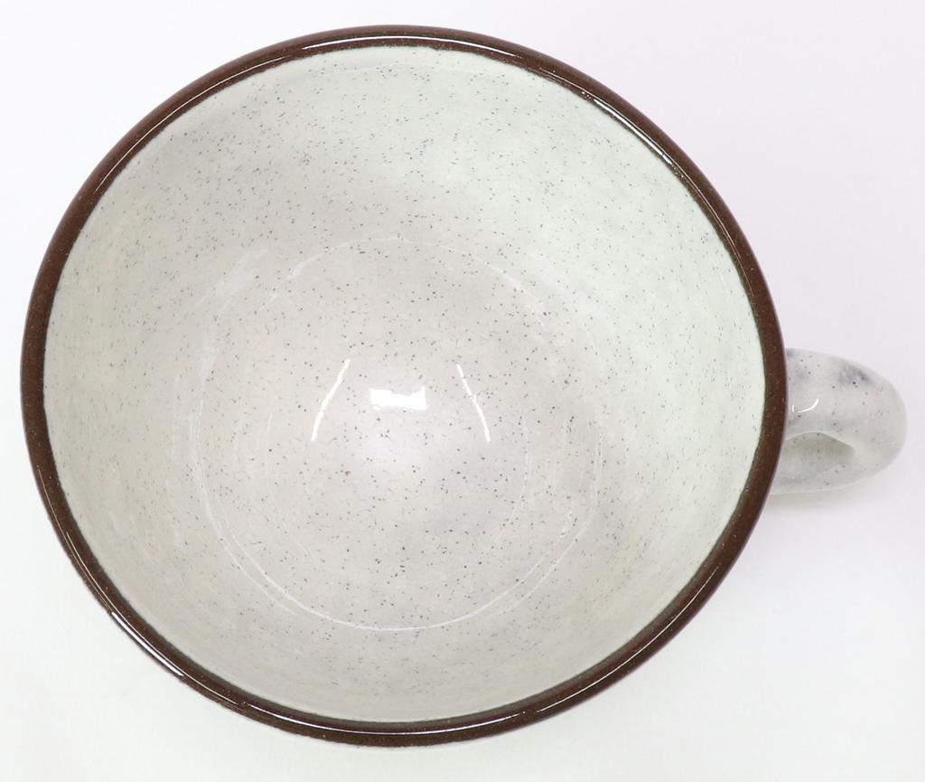 White Glaze Cafe Au Lait Cup [10.7 X 6.8cm]  Western Tableware