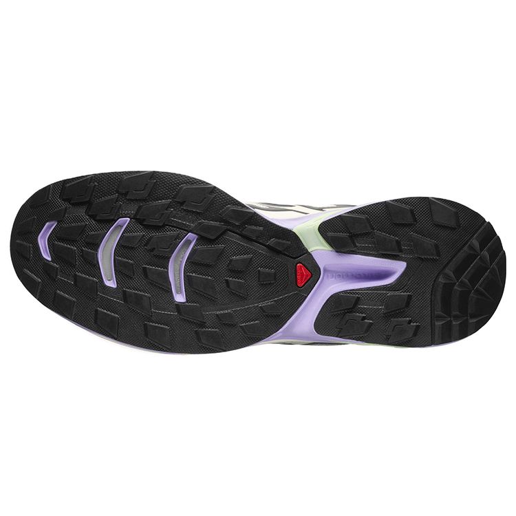 SALOMON Xt-Wings 2 Comfortable Fabric Durable Low-Top Casual Running Shoes Unisex Sneakers Beige Black Purple 414683