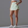 Women's Quick-Dry Anti-Exposure Skort for Tennis, Badminton, and Yoga - High Waist Summer Activewear.