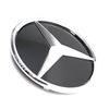 For Mercedes Benz W204 W245 X204 Class Front Grille Star Emblem Illuminated Logo Glossy Black and Chrome Silver Newest 3D Style BF1
