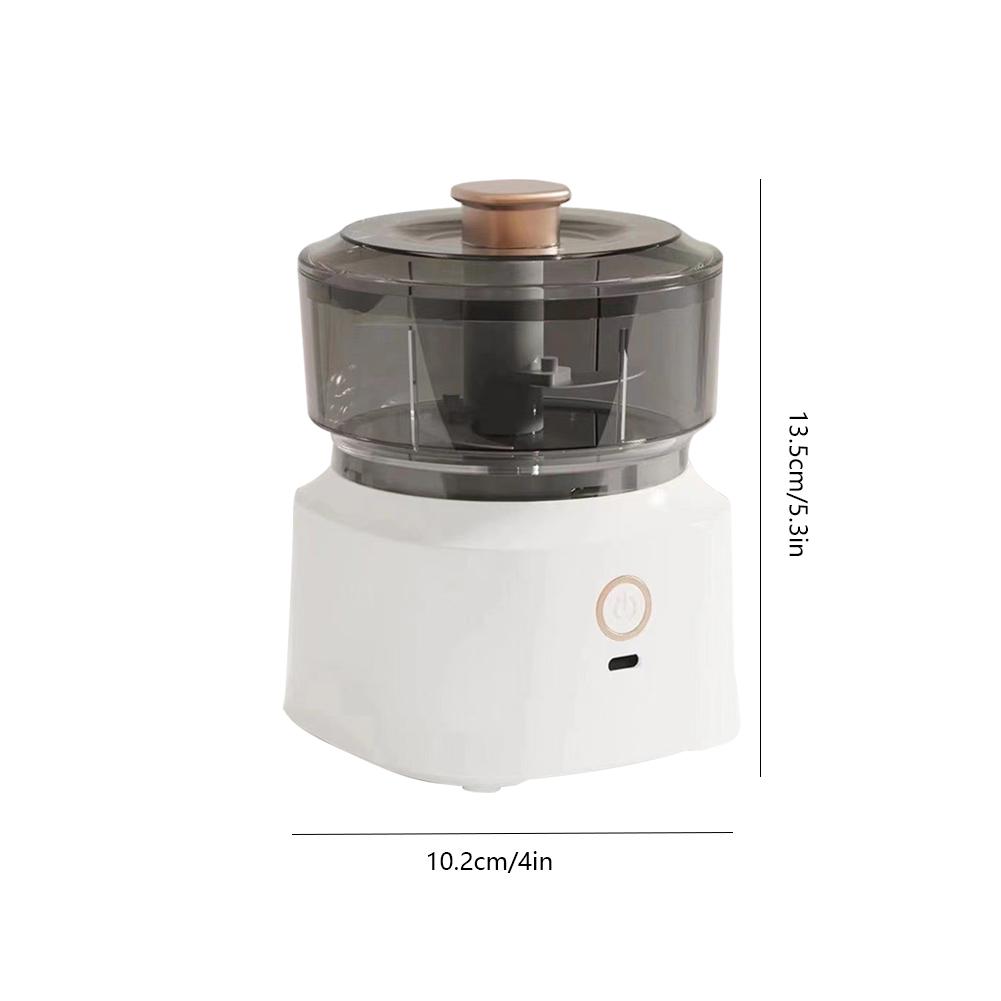 350ml Electric Food Chopper Garlic Masher Crusher Mini Cooking Machine USB Charging Garlic Chopper Detachable Kitchen Supplies