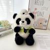 Panda Plush Police Backpack For Girls With Zipper Closure And Cartoon Design