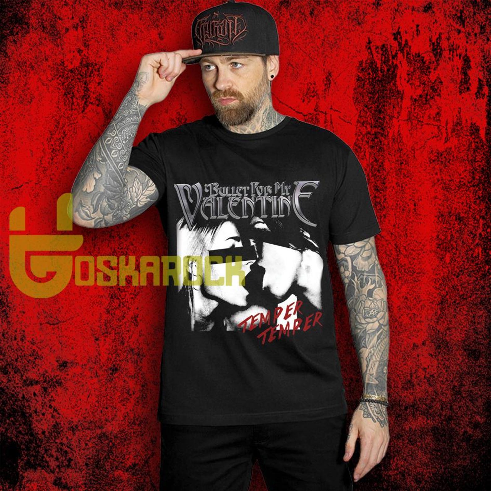 Bullet for My Valentine T shirt, 90s Retro Heavy Metal Band Shirt, Music Unisex T shirt S