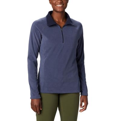 Glacial IV Fleece mit halbem Reißverschluss, marineblaues Fleece für Damen