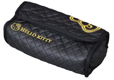 SEIWA Car Tissue Hello Kitty Black KT490 HELLO KITTY Cover, & Gold,