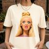 Shocked Doll Funny Meme Shirt Disgusted Doll Sarcastic Comfort Colors Tee Unhinged Ironic Graphic Shirt