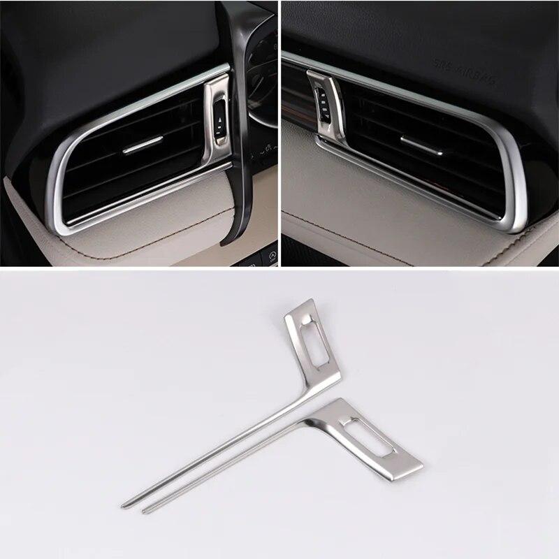 For Toyota Camry XV70 2018-2022 2023 Stainless Steel Car Interior Accessories Auto Side Air Condition Vent Outlet Cover Trims