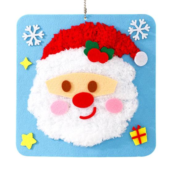 DIY Christmas Embroidery Kit Cute Tree/Stocking/Santa Embroidery Stitching Projects Xmas Sewing Craft Kit