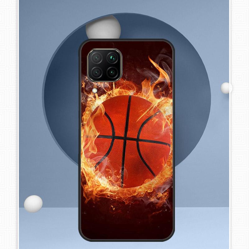 Basketball For Huawei Nova Y72 Y90 Y61 Y91 Y60 Y70 12s 12i 11i 8i 9 10 SE P20 P40 Lite P60 P30 Pro Case