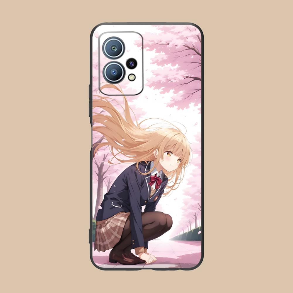 Angel Mahiru Shina Phone Case for Huawei P60 P50 P40 P30 P20 P10 P9 P8 Pro Lite Plus Soft TPU Shockproof Cover