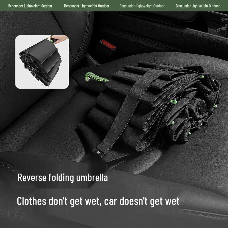 Beneunder 8-Rib Automatic Folding Umbrella