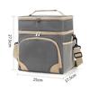 Large Capacity Crossbody Insulated Lunch Bag for Picnics and Outdoor Use