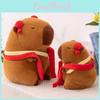 Adorable Capybara Plush Toy Soft Stuffed Animal Kids Gift In Brown Color For All Ages
