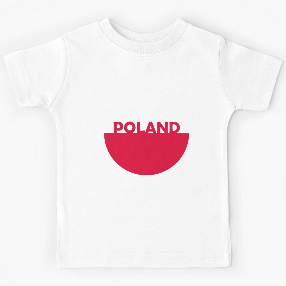 Poland Flag Gifts Kids T-Shirt 100