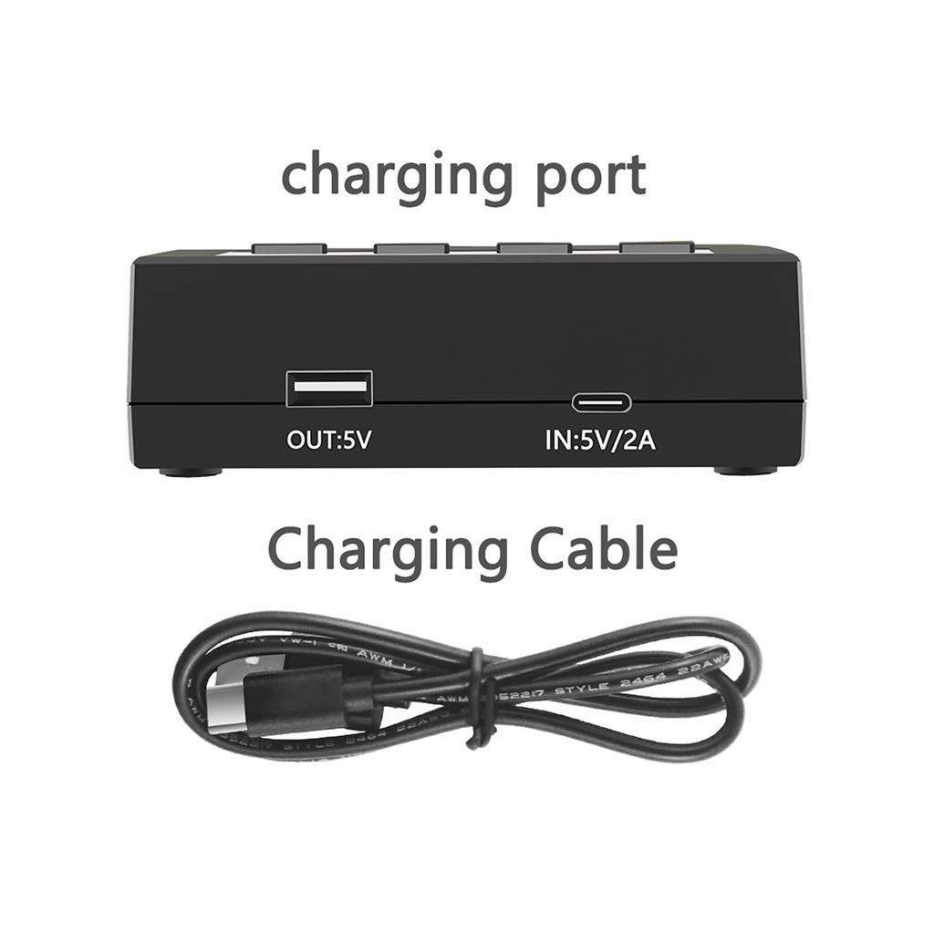 Caja para batería portátil. Pilas (baterías) no incluidas