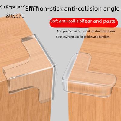 Transparent Silicone Edge Protector for Children's Furniture