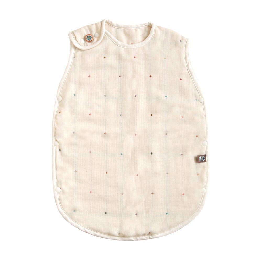 10mois BOBO Baby Gift Fluffy Gauze Baby Sleeper 58cm for Newborns to 3 Years Cotton Baby Blanket - Set (6-Layer Gauze) (100% Cotton, Length, Old) +