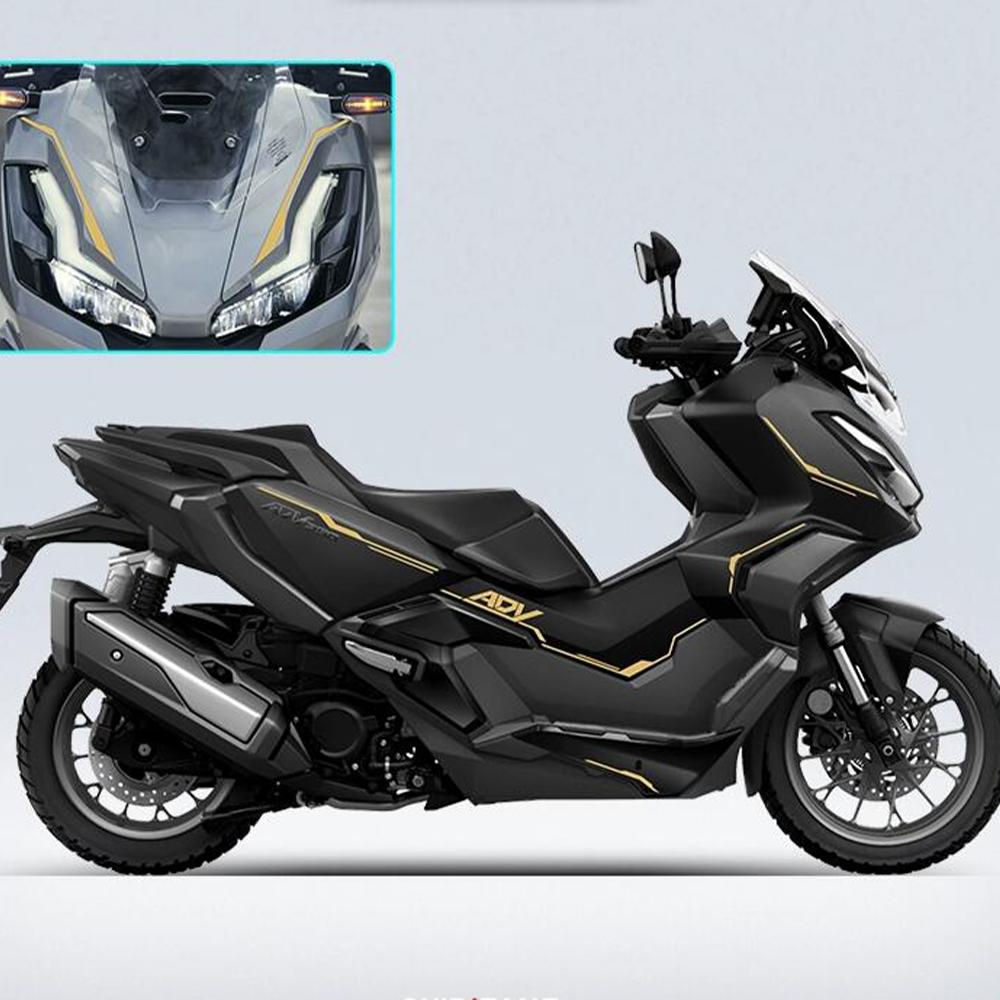 2025 ADV350 Graphic Kit For Honda ADV 350 Adv350 Body Pull Flower Decoration Decal ADV350 Motorcycle Decorations 2025