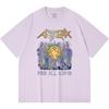 230 Gsm 100% Βαμβακερό T-Shirt Heavy Metal Μπάντα Ροκ Δημοφιλής Μουσική Εκτύπωση Unisex Βαμβακερό T-Shirt