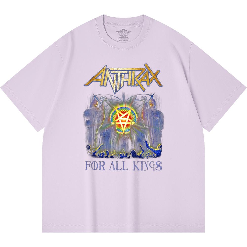 230 Gsm 100% Βαμβακερό T-Shirt Heavy Metal Μπάντα Ροκ Δημοφιλής Μουσική Εκτύπωση Unisex Βαμβακερό T-Shirt