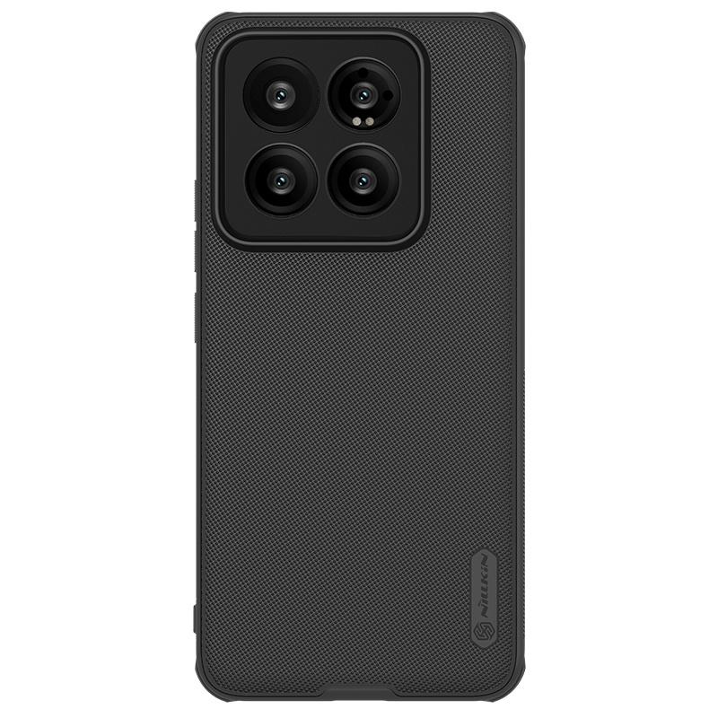 

NILLKIN Магнитный чехол Super Frosted Shield Pro для Xiaomi Mi 14 Pro Матовый TPU + PC Противоударный чехол с защитой от отпечатков пальцев For Xiaomi 14 чёрный