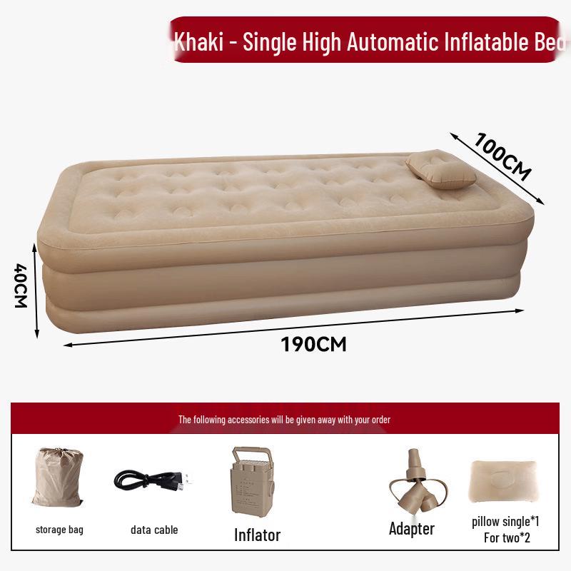 Portable Automatic Inflatable Camping Mattress