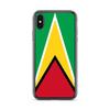 Phone Case – Flag of Guyana – Compatible iPhone XS – Soft Case – Resistant and Shockproof - Silicone - Pixelforma