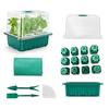 11 Holes Garden Nursery Seedling Dish Plastic Nursery Seedling Trays Seed Starter Trays Vegetable Seedling Pots Garden Supplies