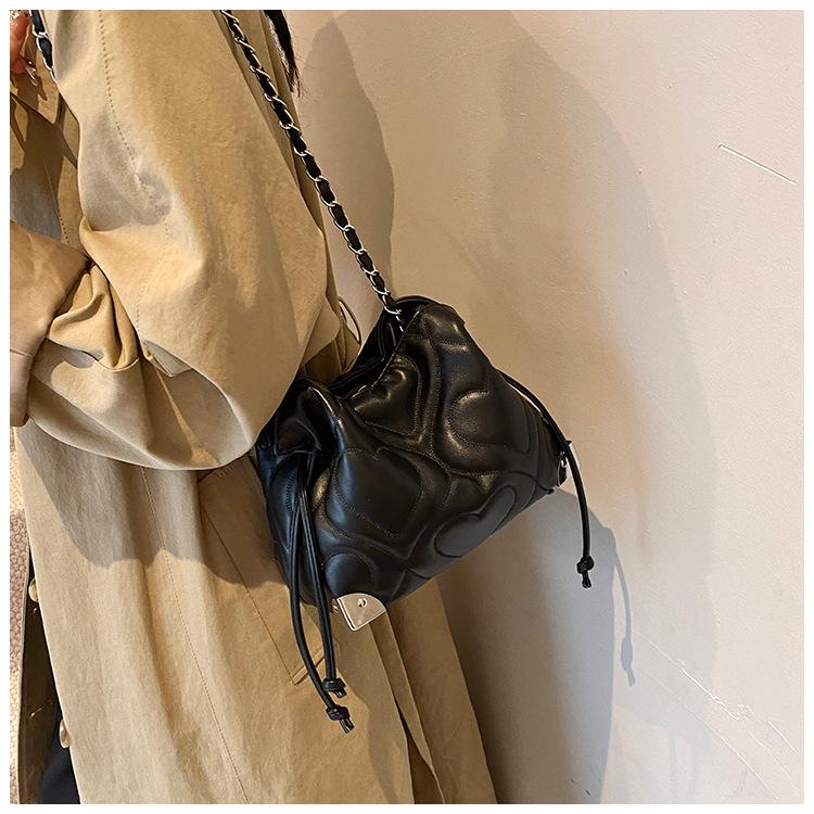 Eimerbeutel für Herbst- und Wintermode, Retro-Diamant, Nischen-einfache Wahl.