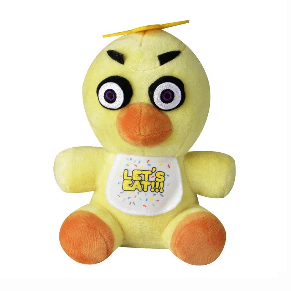 SALE 18cm Five Night At Freddy Fnaf Cute Plush Toys Game Doll Bonnie Bear Foxy Cartoon Stuffed Dolls Freddy Toy Gifts