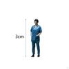 Delicate 1:64 People Figure Female Miniature Model For Architectural Scenes
