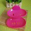 Double Soap Dish Strong Suction Cup Soap Holder Bunk Water Bath Storage Basket For Kitchen Bathroom