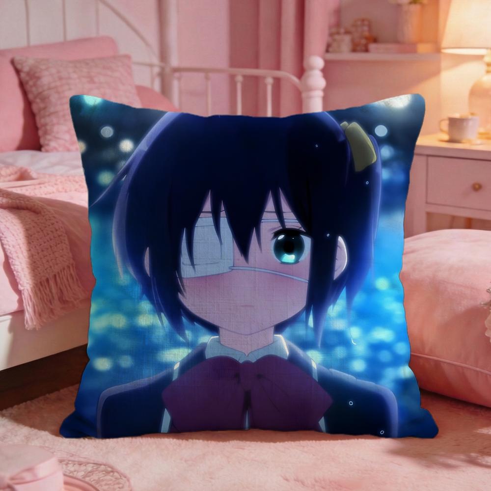 Chunibyo  Other Delusions Cushion Cover Premium Comfort Reversible Pillow Cove Two in One Design for Any Room  Car Interior