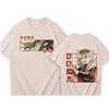 2026 Anime Demon Slayer Douma T-Shirts Man Women Summer High Quality Cotton T Shirt Casual O-Neck Short Sleeve Shirts