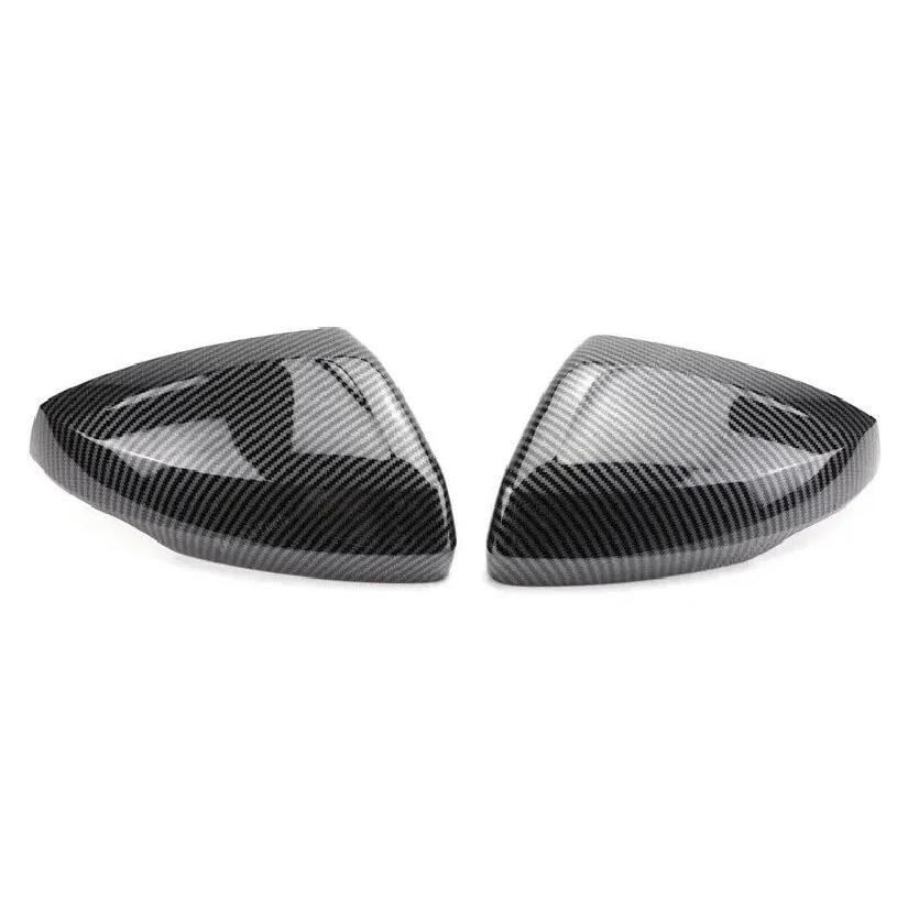 Replacement Car Side Wing Rear View Mirror Cover For Volkswagen VW Polo Mk6 AW GTI 2018- Car Caps Shell Trim