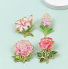 Pastoral Style Green Plant Brooch: Women's Lapel Pin & Backpack Ornament.