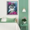 5D DIY Diamond Embroidery Kits Full Round Drill Owl Series Diamond Art Kits Resin Canvas Home Decoration Handmade Crafts Gift