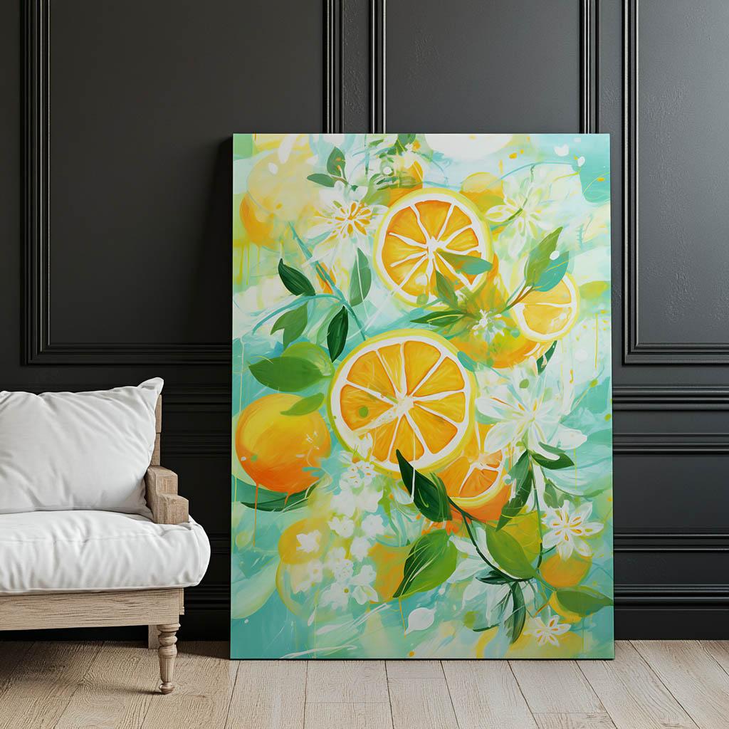 Orzeźwiające Pomarańcze Orzeźwiające Pomarańcze, 50X70 Cm, Bez Ramy, Papier Matowy 230 Gsm