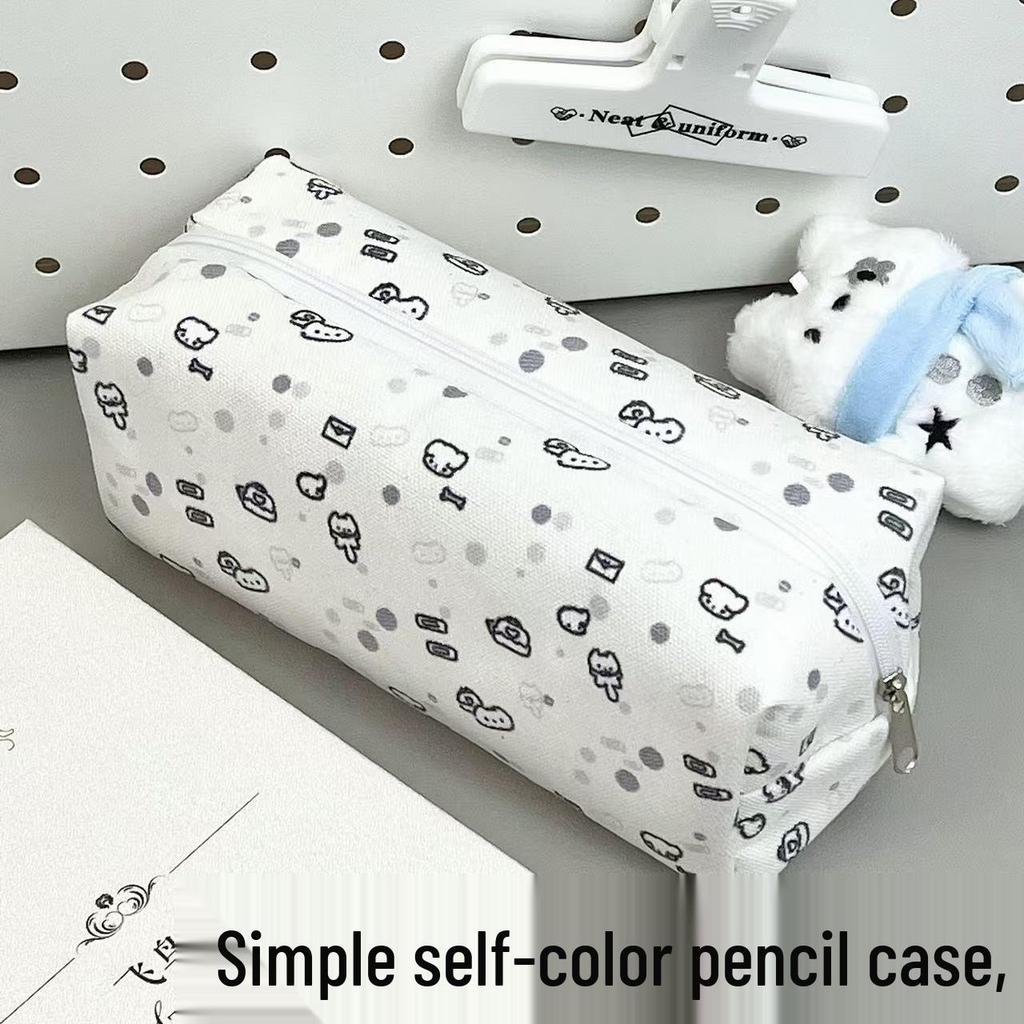Adorable Kitten Pencil Case: Spacious, Multifunctional Stationery Storage for Girls