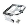 Motorcycle Detachable 2-Up Mounting Luggage Rack Kit For Harley Touring Trunk Road King Road Glide Street Glide 1997-2008