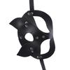 Half Face Cat Cosplay Mask Female Leather Mask Eye Cosplay Halloween Party PU Half Face Mask Adult Game Supplies Adult Game