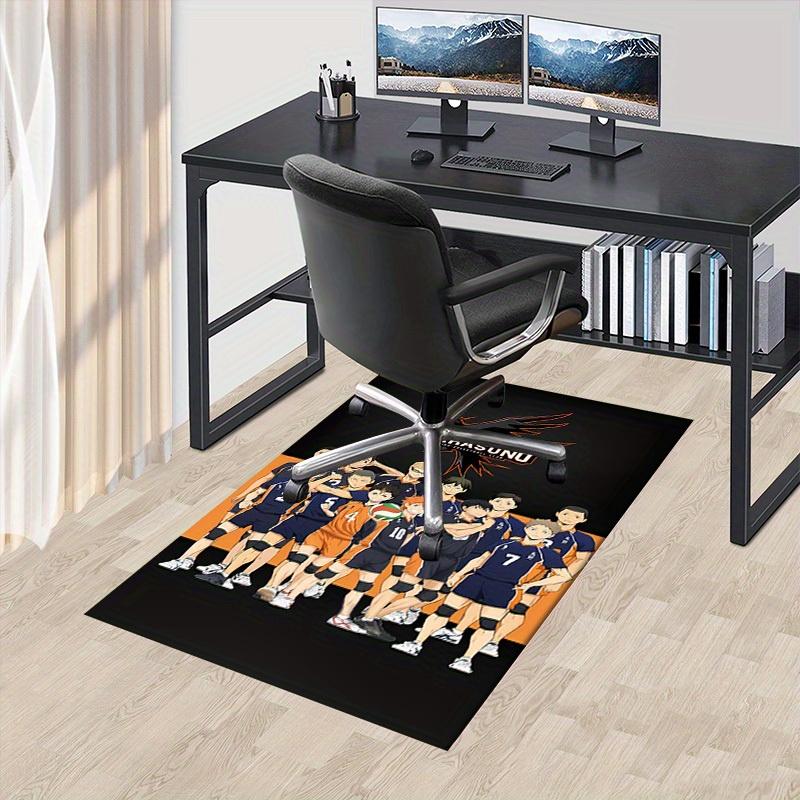 

Office Carpet: Volleyball Karasuno High School Volleyball Club Crest - Perfect Sofa Cushion for Chair Protection, Sports Theme Decorationc08 60cm by 90cm