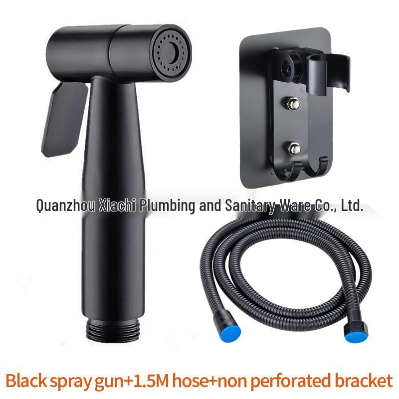 304 Stainless Steel High-Pressure Bidet Spray Gun for Toilets