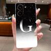 Couple Phone Case For Xiaomi Redmi Turbo 5 /Xiaomi Poco X8 Pro 5G Lucky Letter Flower Pattern Clear TPU Anti-scratch Soft Casing