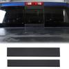 Soft Carbon Fiber Exterior Rear Window Stickers Trim Cover For Dodge Ram 2010-15