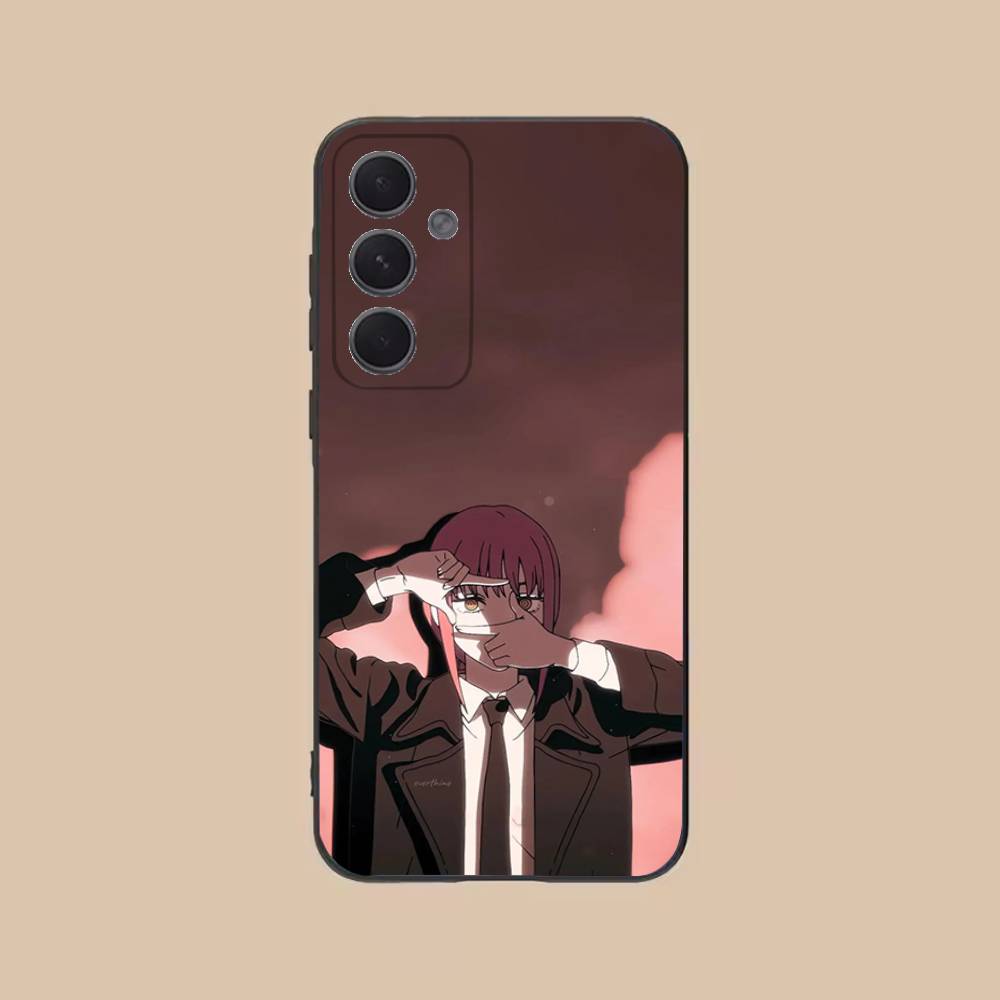 

Makima C-Chainsawman Phone Case For Samsung S25,24,21,22,23,20,S30,Ultra,Plus,Fe,Lite,Note,5G Black Cover SamsungS23ULTRA5G