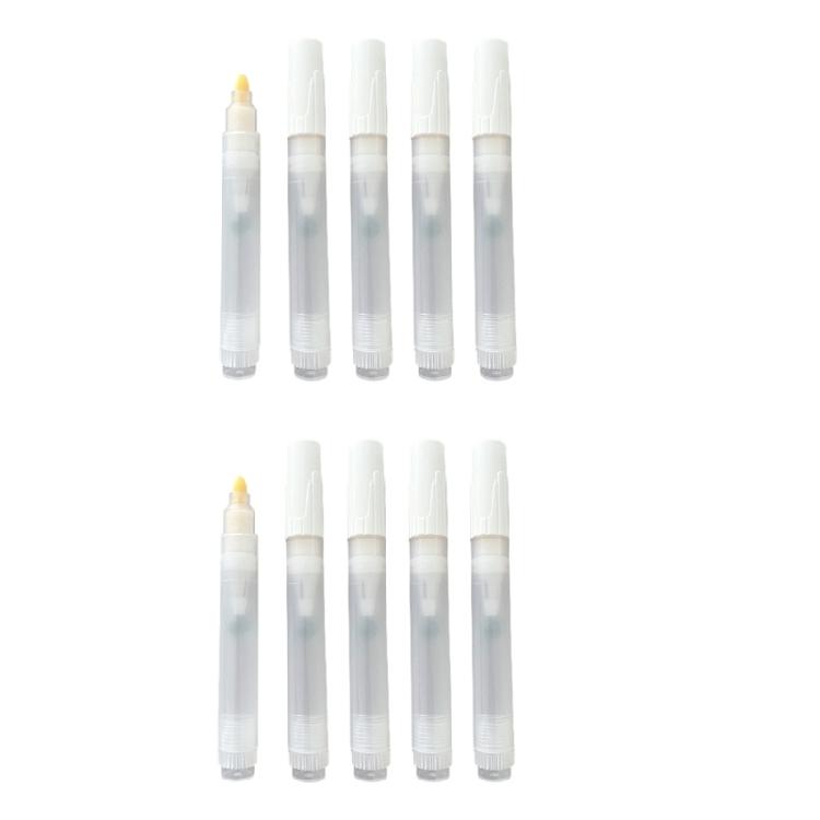 10Pcs Empty Markers Pen Multipurpose Refill Able Markers for Lettering Journaling and Art Enhancing Creative Endeavors