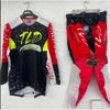Tuta da Moto Unisex Manica Lunga Asciugatura Rapida Traspirante Attrezzatura da Biker Off-Road