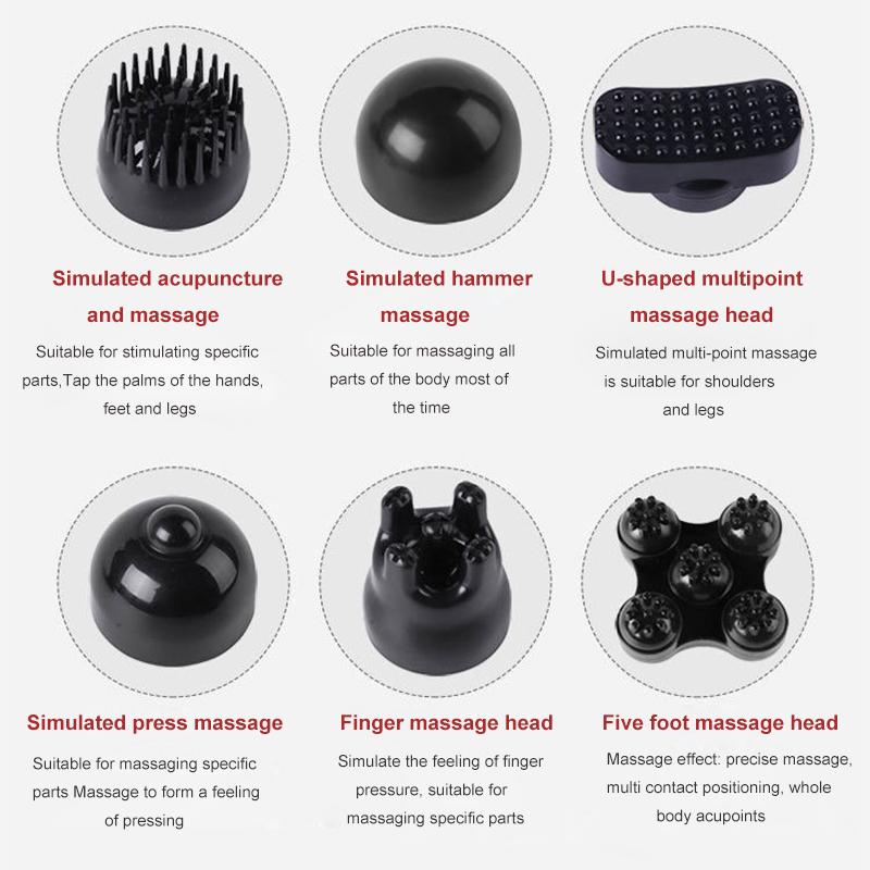NEWEST Dolphin Electric Massage Stick Cervical MassagingTool Neck Shoulder Waist Home Massage Hammer Back Multifunctional Whole Body